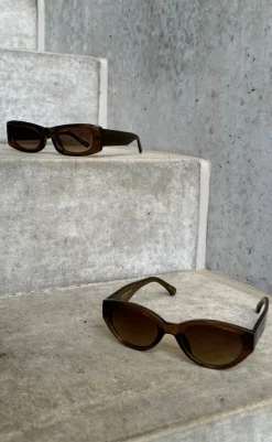 Solbriller - Bror - Brown/Demi Light Brown Transperent Solbriller