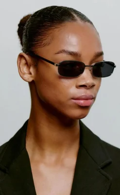 Hot Solbriller - Noah - Silver Black Solbriller