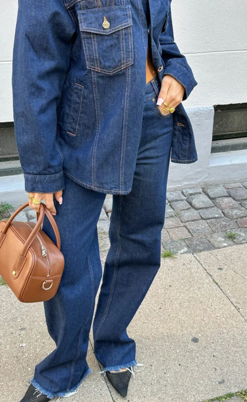 Online Bukser - Serena - Rinse Wash Bukser & Jeans