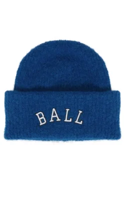 Outlet Hue - Otilia Beanie - Navy Hårpynt & Hatte