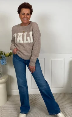 Striktrøje - Stacy - Gray Morn Melange Striktrøjer & Sweat