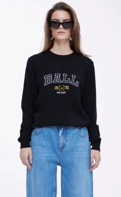 Clearance Striktrøje - D. Carter - Black Striktrøjer & Sweat