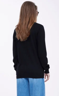 Clearance Striktrøje - D. Carter - Black Striktrøjer & Sweat