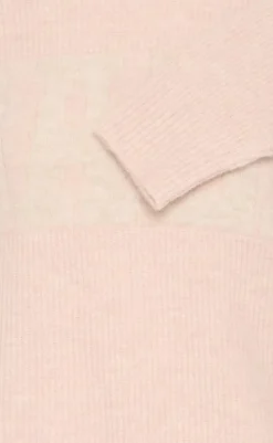 Outlet Striktrøje - Stacy - Mauve Chalk Melange Striktrøjer & Sweat