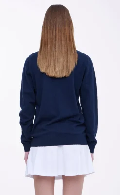 Online Striktrøje - D. Carter - Navy Striktrøjer & Sweat