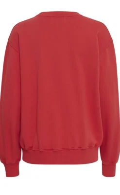 Hot Sweatshirt - Taylor - Chinese Red Striktrøjer & Sweat