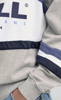 Clearance Sweatshirt - Luca - Windward Blue Striktrøjer & Sweat