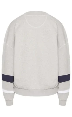 Clearance Sweatshirt - Fossati - Medium Grey Melange Striktrøjer & Sweat