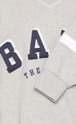 Clearance Sweatshirt - Fossati - Medium Grey Melange Striktrøjer & Sweat