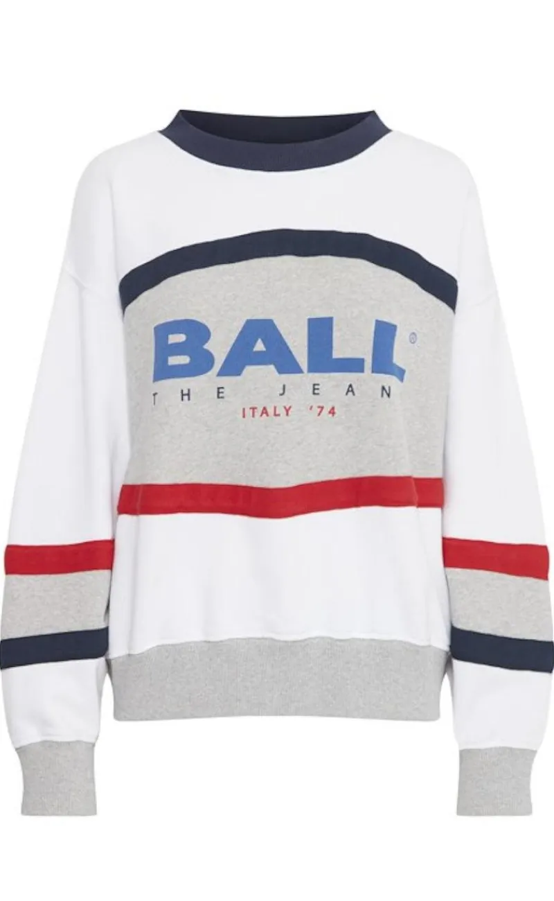 New Sweatshirt - Luca - Medium Grey Melange Striktrøjer & Sweat