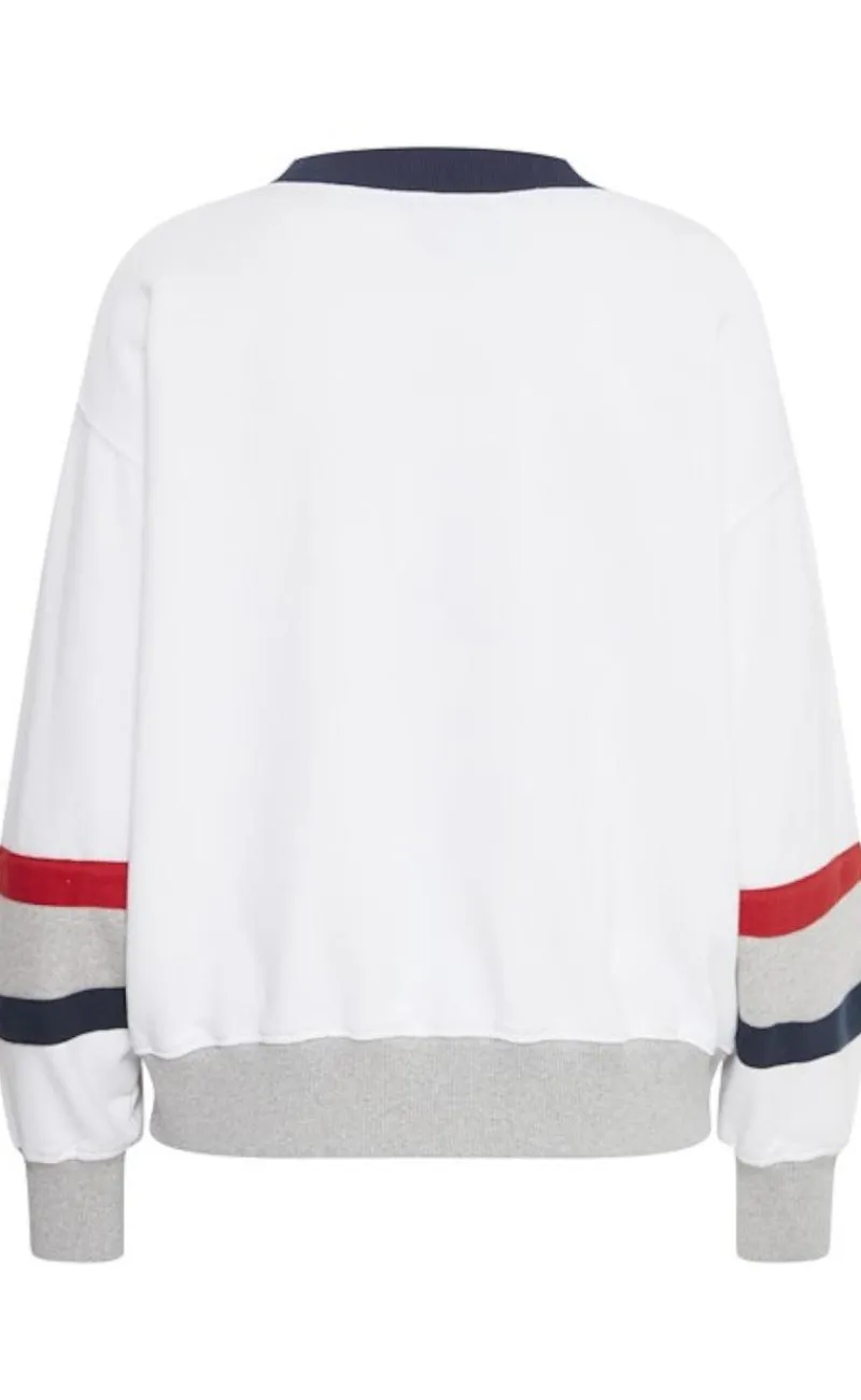 New Sweatshirt - Luca - Medium Grey Melange Striktrøjer & Sweat