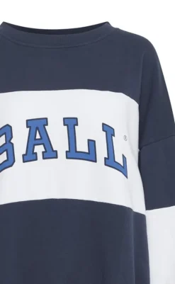 Outlet Sweatshirt - Robinson - Black Iris Striktrøjer & Sweat