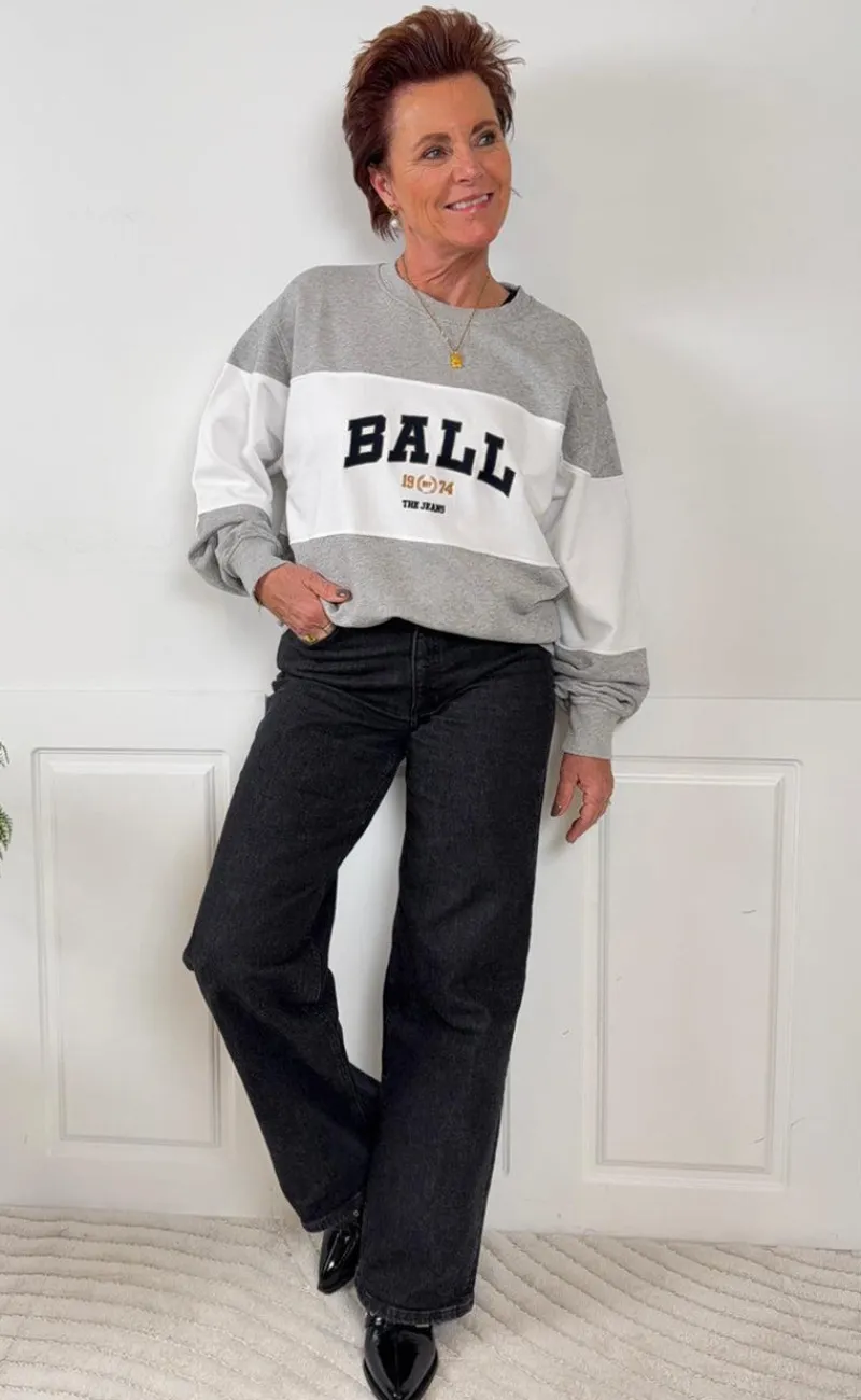 Outlet Sweatshirt - Montana - Medium Grey Melange Striktrøjer & Sweat