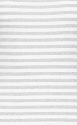 New Top - Altobelli - Blanc de Blanc w. Grey Melange T-shirts & Toppe