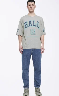 Discount T-shirt - D. Adams - Grey T-shirts & Toppe