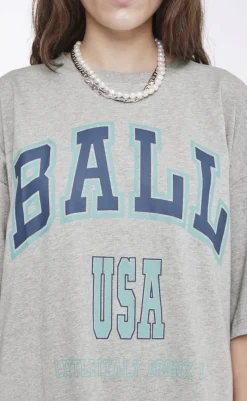 Discount T-shirt - D. Adams - Grey T-shirts & Toppe