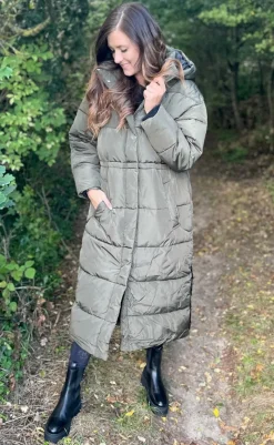 Hot Jakke - Dagmar Coat - Dark Army Jakker & Frakker|Alt Overtøj