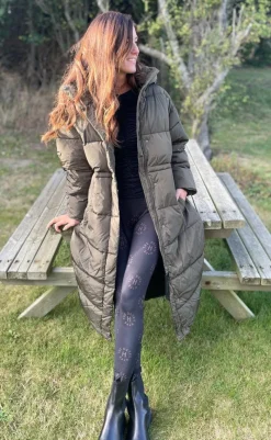 Hot Jakke - Dagmar Coat - Dark Army Jakker & Frakker|Alt Overtøj