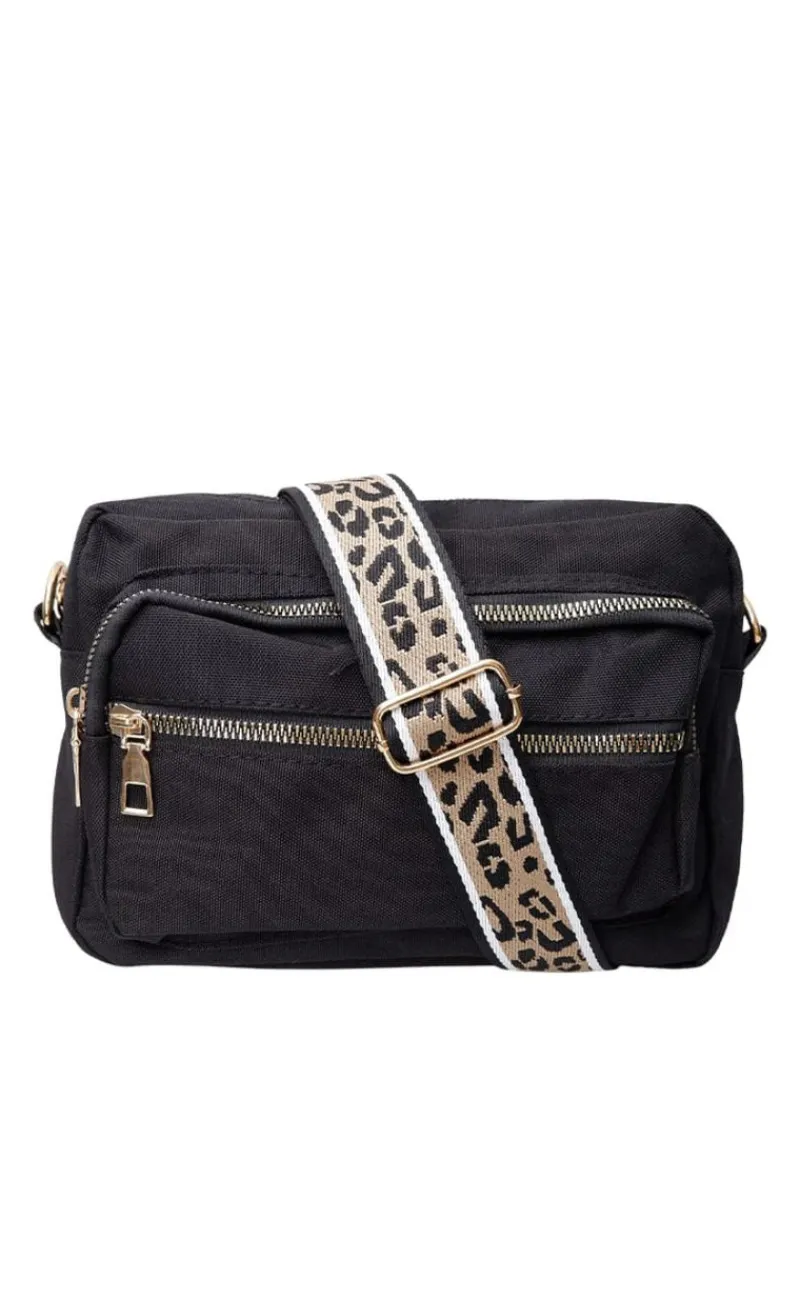 Black Color Taske - Vanda - Black w. Leo Tasker