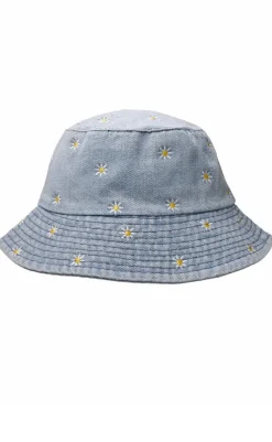 Sale Bøllehat - Daisy - Lt. Denim Blue Hårpynt & Hatte