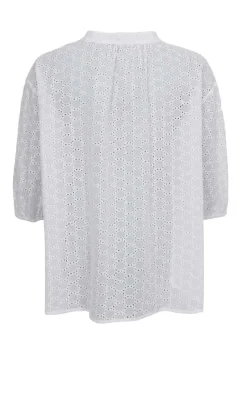 Online Bluse - Frida - White Bluser