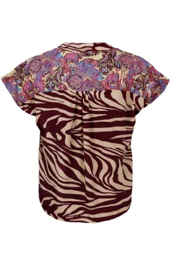 Clearance Bluse - Luna Andra - Royal Berry Mix Bluser