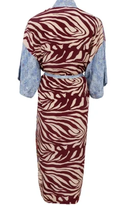 Online Kimono - Luna - Royal Berry Mix Cardigans