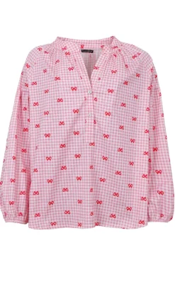 Sale Skjorte - Witty - Pink Bow Skjorter