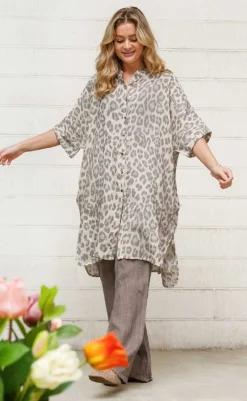 Online Tunika - Melina - Natural Leo Bluser