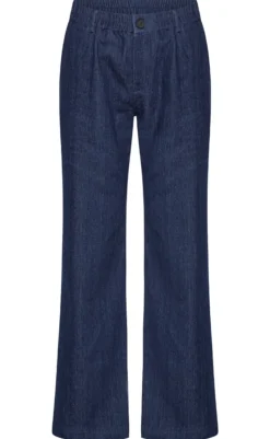 Outlet Bukser - Roberta - Denim Blue Bukser & Jeans