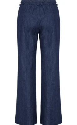 Outlet Bukser - Roberta - Denim Blue Bukser & Jeans