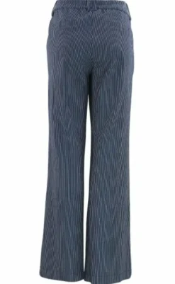 Discount Bukser - Roberta - Blue Stripe Bukser & Jeans