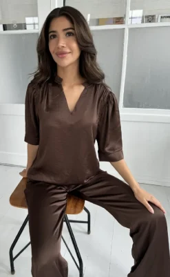 Best Bukser - Roberta - Brown Bukser & Jeans