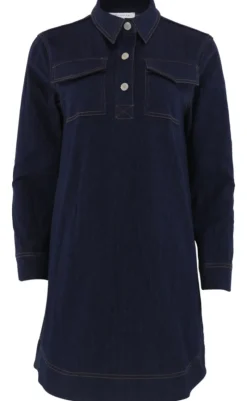 Kjole - Katja - Denim Blue Kjoler