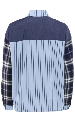 Sale Skjorte - Alice Mix - Blue Check Skjorter