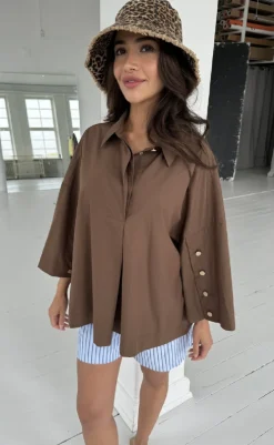 Discount Skjorte - Klara - Brown Skjorter