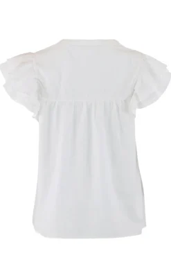 Discount Top - Christel - White T-shirts & Toppe