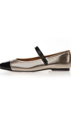 Hot Ballerinaer - Love For A Reason - Gold Loafers & Ballerinaer