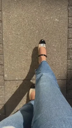 Hot Ballerinaer - Love For A Reason - Gold Loafers & Ballerinaer