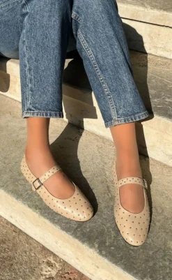 Ballerinaer - Forever Love - Beige Loafers & Ballerinaer