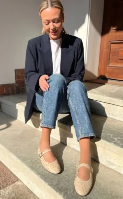 Ballerinaer - Forever Love - Beige Loafers & Ballerinaer