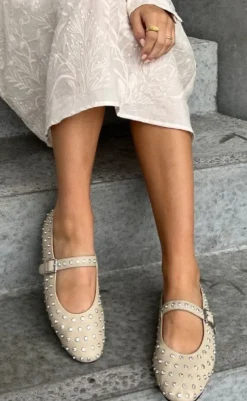 Ballerinaer - The Lovely Move - Beige Loafers & Ballerinaer