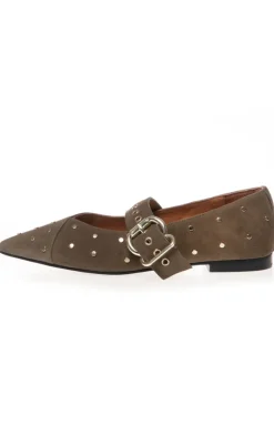 Online Ballerinaer - Be Sure - Army Loafers & Ballerinaer