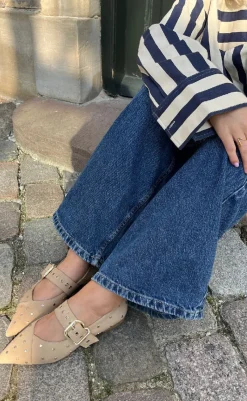 Hot Ballerinaer - Be Sure - Beige Loafers & Ballerinaer