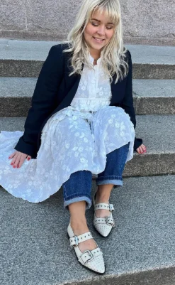 Discount Ballerinaer - Future Vibes - Beige Loafers & Ballerinaer