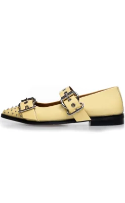 Sale Loafers - Future Vibes Pantent - Yellow Loafers & Ballerinaer