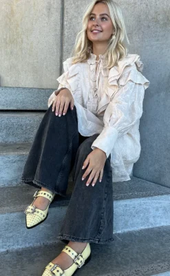 Sale Loafers - Future Vibes Pantent - Yellow Loafers & Ballerinaer