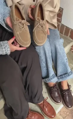 Discount Loafers - The Walk - Leather Brown Loafers & Ballerinaer