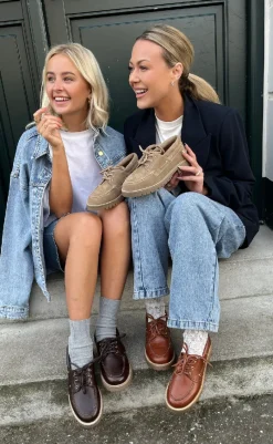 Best Loafers - The Walk - Leather Cognac Loafers & Ballerinaer