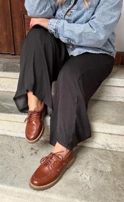 Best Loafers - The Walk - Leather Cognac Loafers & Ballerinaer